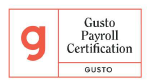 Gusto Payroll Certified logo